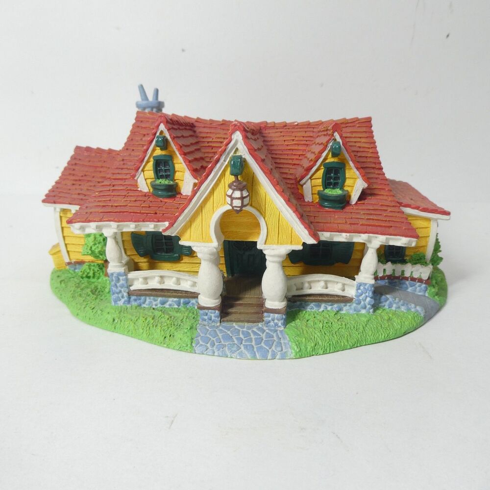 Mickey’s House Toontown Figurine Disney The Land That Toons Built AS IS